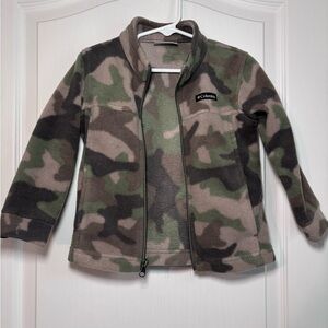 Columbia Camouflage Fleece Jacket